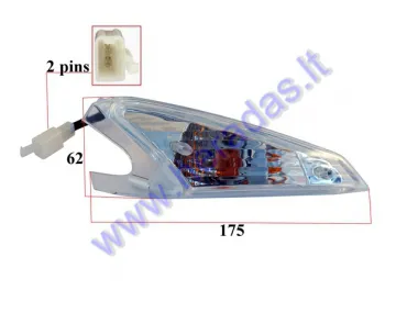 TURN HEAD SIGNAL RIGHT LIGHT FOR ELECTRIC trike mobility SCOOTER MS04