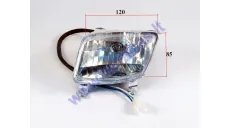 Headlight for ATV quad bike