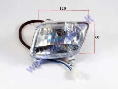 Headlight for ATV quad bike