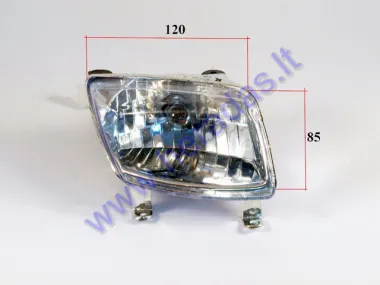 Headlight for ATV quad bike