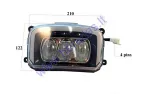Front light for electric scooter 12V  , suitable for AIRO