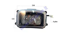 Front light for electric scooter 12V  , suitable for AIRO