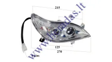 Headlight for quad bike Yeti