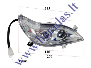 Headlight for quad bike Yeti