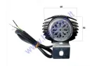Žibintas priekinis paspirtuko LED Kugoo ir kitų su signalu 12V-80V DC