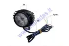 Žibintas priekinis paspirtuko LED Kugoo ir kitų su signalu 12V-80V DC