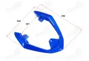 Žibinto galinė plastikinė apdaila virš žibinto motociklo tinka FR50