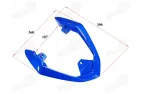 Žibinto galinė plastikinė apdaila virš žibinto motociklo tinka FR50