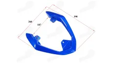 Žibinto galinė plastikinė apdaila virš žibinto motociklo tinka FR50