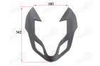 Žibinto plastikinė apdaila motociklo tinka FR50