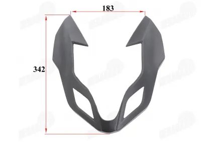 Žibinto plastikinė apdaila motociklo tinka FR50