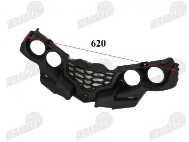 Žibintų plastikinė apdaila grotelės keturračio tinka EGL MOTOR THE125