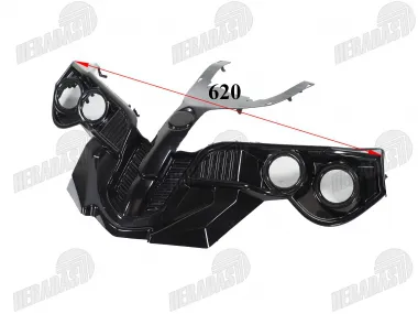 Headlight plastic grille trim for quad fits WARRIOR