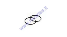 Piston rings for scooter, motorcycle, ATV 2T  50cc  D40mm Pocket Bike