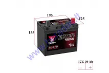 Lawn mower battery YUASA GARDEN U1R 12V 30Ah 330A perfect choice for lawn mowers with standard electrical system