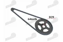 Žvaigždučių IR GRANDINĖS KOMPLEKTAS POCKET BIKE MINI BIKE KETURRAČIO,MOTOCIKLO T8F 64DANT 11DANT Žvaigždučių IR GRANDINĖS KOMPLEKTAS POCKET BIKE MINI BIKE KETURRAČIO,MOTOCIKLO T8F 64DANT 11DANT