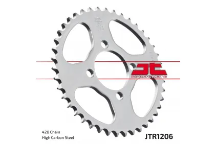 REAR SPROCKET 42 TEETH, 428 CHAIN