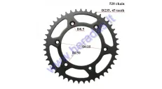 REAR SPROCKET FOR MOTORCYCLE 45 TEETH 520 chain KTM EXC 525,530