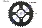 REAR SPROCKET 46teeth D190 4skD54, D70 ATV quad bike, motorcycle, moped chain type 428 fits CHAMP MONTANA, CHAMP DELTA
