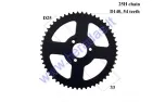 Rear sprocket for motorcycle 50cc Outer140 54 teeth chain 25H