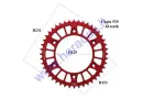 REAR SPROCKET ALUMINUM 44 TEETH  D231OUTER CHAIN 520 MOTOLAND MTL250 BLACK RACING