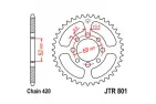 Rear sprocket for motocycle D183 44 teeth 420 chain