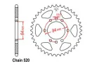 Žvaigždutė galinė JTR1826-40 40dantų  520 grandinė. KAWASAKI KFX  KSF SUZUKI GS, LT, LT-F, LT-Z, RV T20 160-400 1968-2016