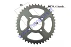 Rear sprocket for motocycle Outer D170 41 teeth 420 chain Inner D52
