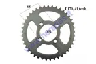 Rear sprocket for motorcycle D170 41 teeth