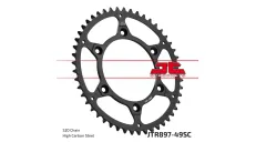 REAR SPROCKET FOR MOTORCYCLE 49 TEETH 520 chain KTM EXC 525,530