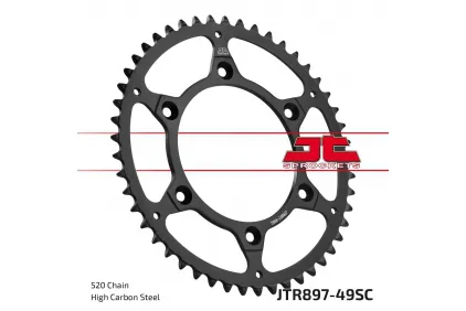 REAR SPROCKET FOR MOTORCYCLE 49 TEETH 520 chain KTM EXC 525,530