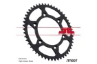 Rear sprocket self clean 51 teeth 520 chain GAS GAS ,HUSQVARNA, KTM