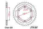 Rear sprocket self clean 51 teeth 520 chain GAS GAS ,HUSQVARNA, KTM