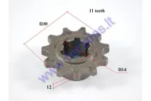 Front sprocket 11teeth outerD30innerD14 for ATV quad bike