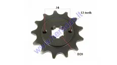 Front sprocket 13 teeth 520 chain SUNSTAR