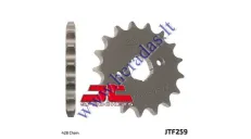 FRONT SPROCKET D out73, Din 20, 428 chain, 17 teeth