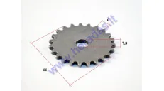 Oil pump sprocket 125-150cc GY6 23 teeht