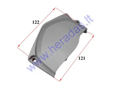 Sprocket cover for motorcycle, fits NXT125