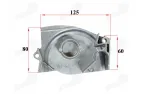 Žvaigždutės dangtelis motociklui, tinka NXT125