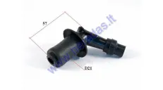 Spark plug cap (bent/bend)