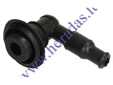 SPARK PLUG CAP (BENT/BEND) 80 degree with gasket Honda,SYm,Kymco and other