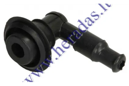 SPARK PLUG CAP (BENT/BEND) 80 degree with gasket Honda,SYm,Kymco and other