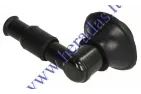 SPARK PLUG CAP (BENT/BEND) 80 degree with gasket Honda,SYm,Kymco and other
