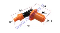 SPARK PLUG CAP (BENT/BEND)