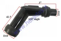 Spark plug cap (bent/bend) NGK 8032 VB05F