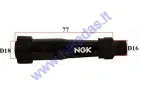 Spark plug cap (bent/bend) NGK 8022 SD05F